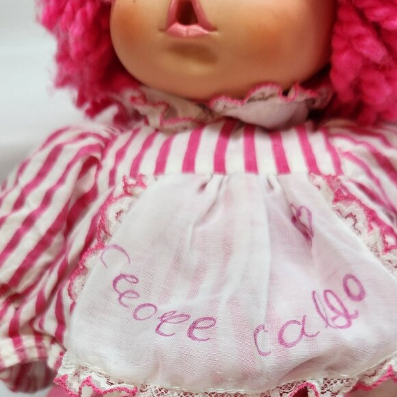 EL GRECO VTG 80's GREEK 15'' PATAPOUF PATAPOUF PLUSH DOLL SOFT TOY Pinkl - Picture 2 of 7